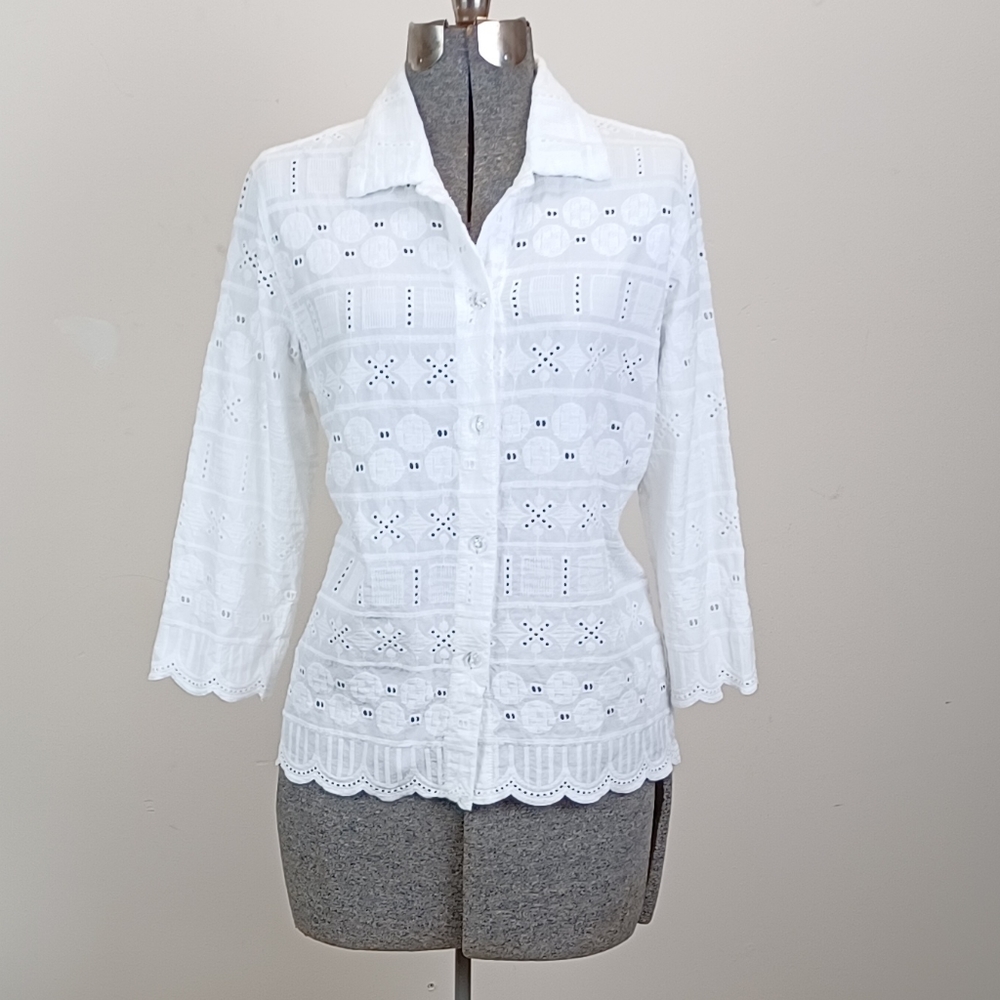 Draper's & Damon's Lace Top!